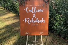 Large Wedding sign